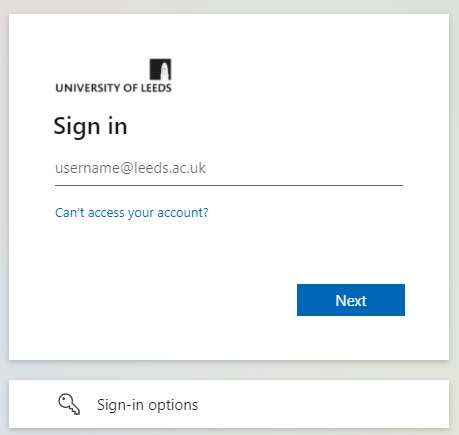 Sign in page for Uol