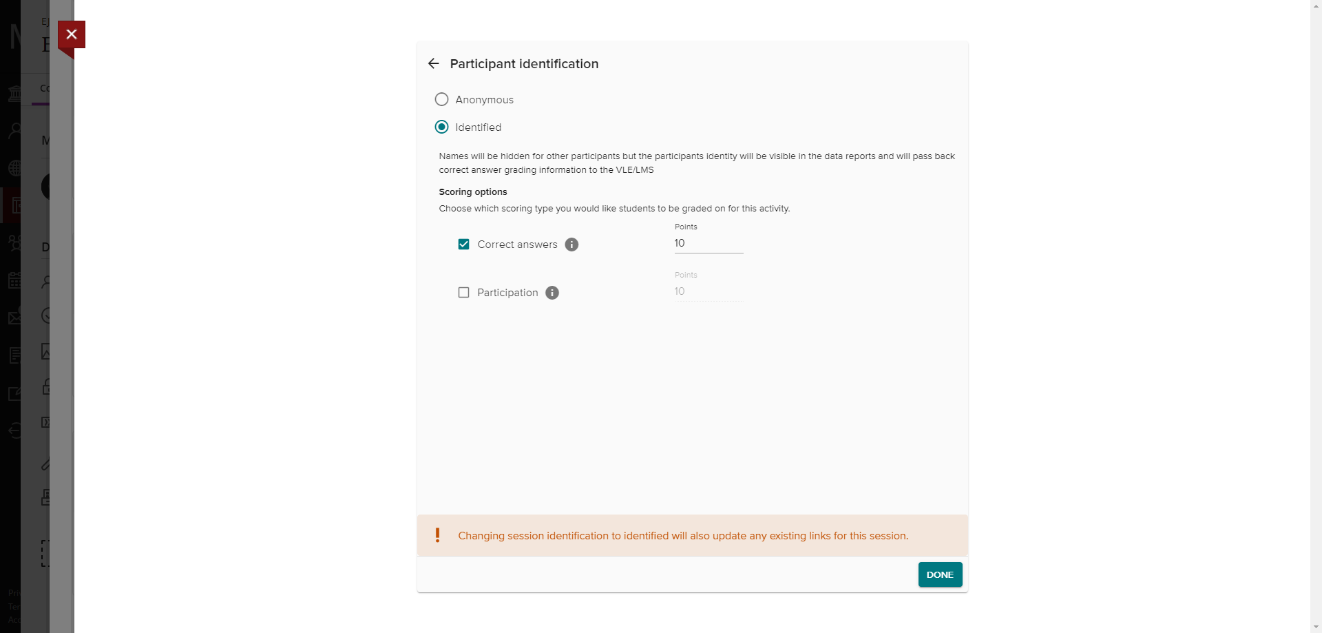Screenshot of Vevox Platform
