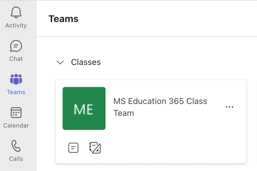 Ms Class Find and open a Microsoft Class Team | Digital Education Systems Help
