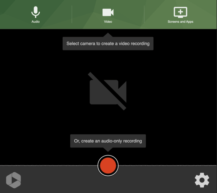 an image showing the panopto capture interface. 