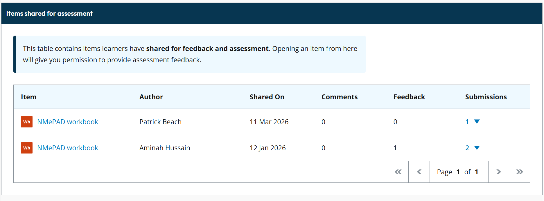 PebblePad Guide for External Assessors | Digital Education Systems Help
